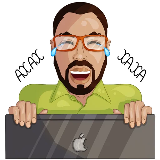 Sticker from the "Developer Victor" sticker pack