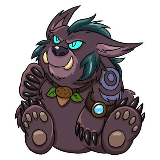 Sticker from the "World of Warcraft // blizzy.ru" sticker pack