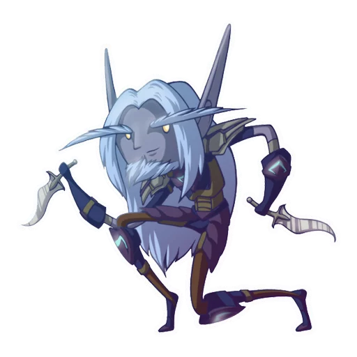 Sticker from the "World of Warcraft // blizzy.ru" sticker pack