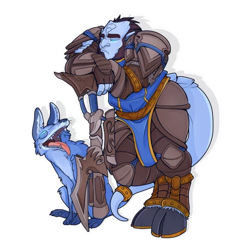 Sticker from the "World of Warcraft // blizzy.ru" sticker pack