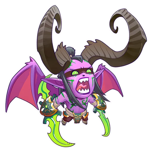 Sticker from the "World of Warcraft // blizzy.ru" sticker pack