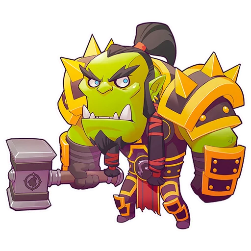 Sticker from the "World of Warcraft // blizzy.ru" sticker pack