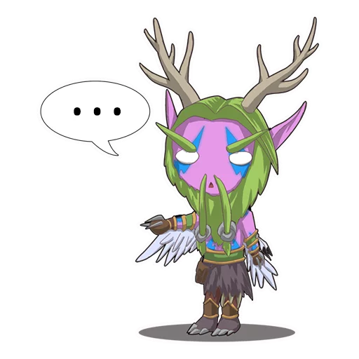 Sticker from the "World of Warcraft // blizzy.ru" sticker pack