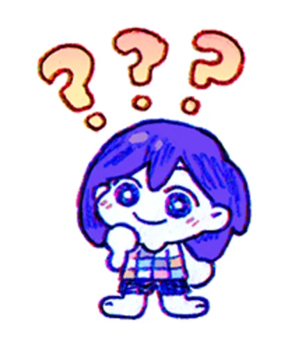 Sticker from the "OMORI" sticker pack