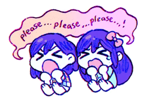 Sticker from the "OMORI" sticker pack