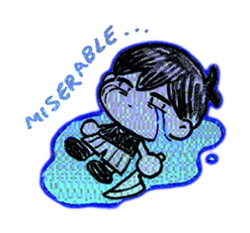 Sticker from the "OMORI" sticker pack