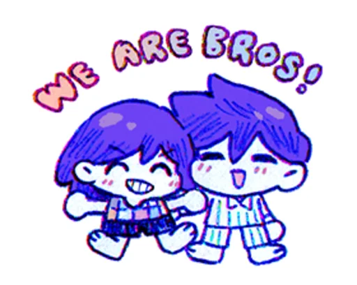 Sticker from the "OMORI" sticker pack