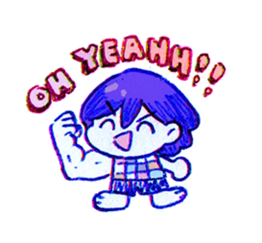 Sticker from the "OMORI" sticker pack