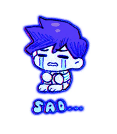 Sticker from the "OMORI" sticker pack