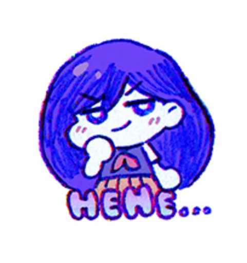 Sticker from the "OMORI" sticker pack