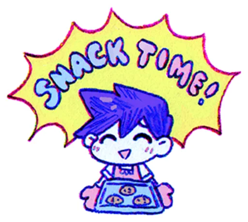 Sticker from the "OMORI" sticker pack