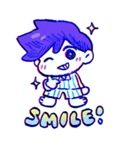 Sticker from the "OMORI" sticker pack