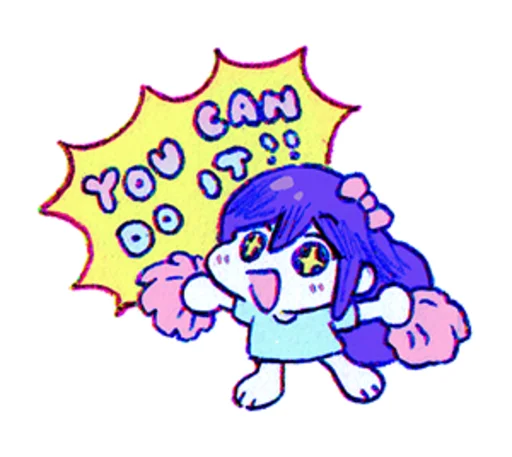 Sticker from the "OMORI" sticker pack