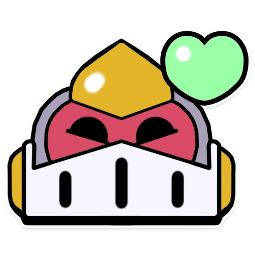 Sticker from the "Brawl Stars | Бравл Старс" sticker pack