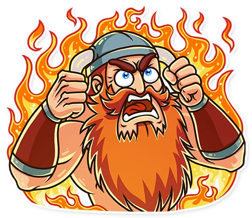 Sticker from the "Viking" sticker pack