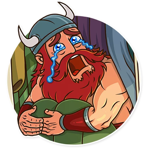 Sticker from the "Viking" sticker pack