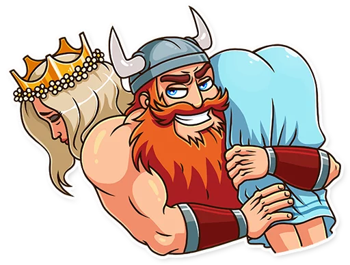 Sticker from the "Viking" sticker pack