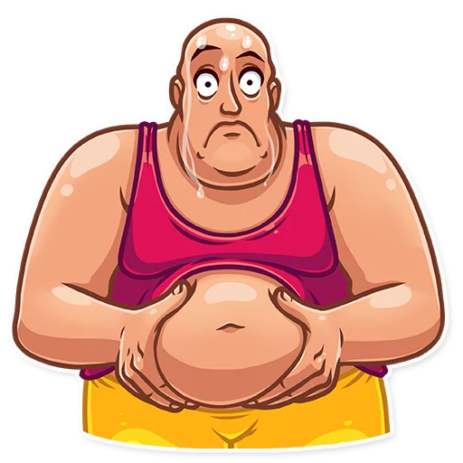 Sticker from the "Bodybuilder" sticker pack