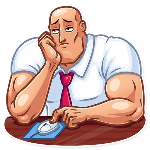 Sticker from the "Bodybuilder" sticker pack