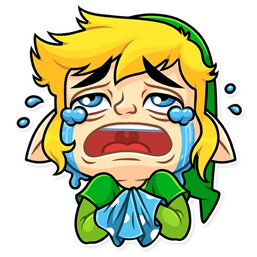 Sticker from the "The Hero of Hyrule" sticker pack