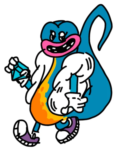 Sticker from the "TriTON" sticker pack