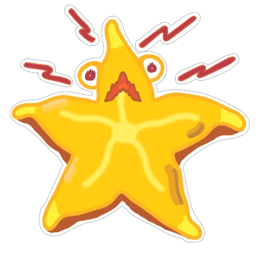 Sticker from the "Carambola" sticker pack