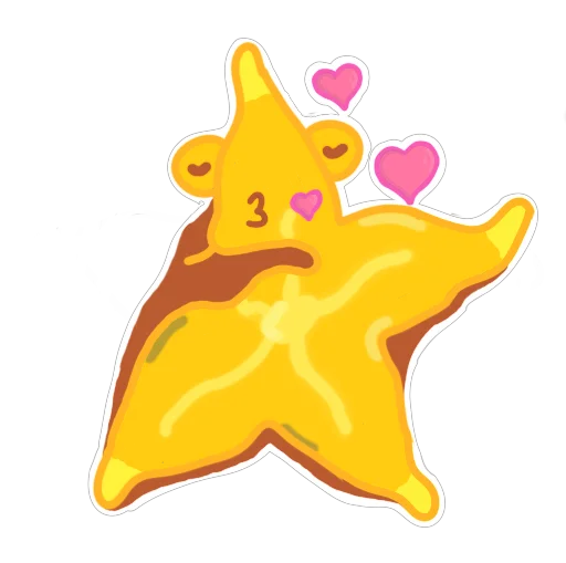 Sticker from the "Carambola" sticker pack