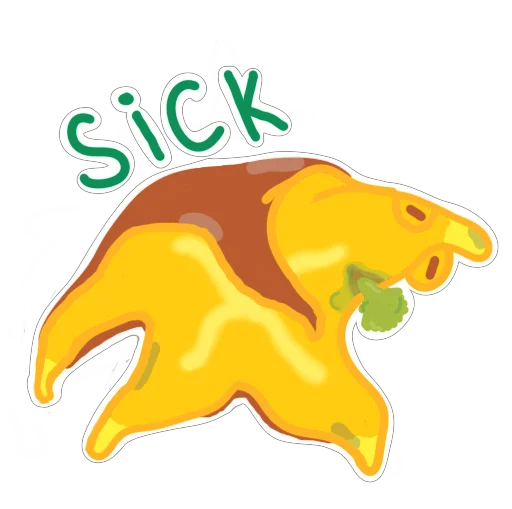 Sticker from the "Carambola" sticker pack