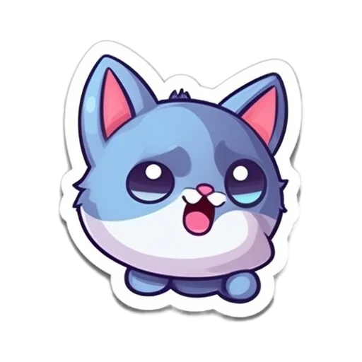 Sticker from the "Kittens" sticker pack