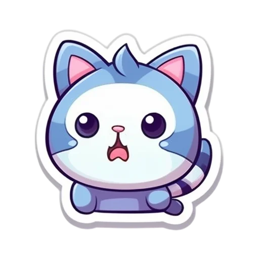 Sticker from the "Kittens" sticker pack