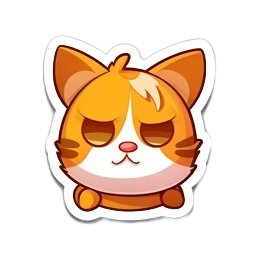 Sticker from the "Kittens" sticker pack