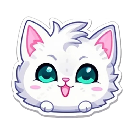 Sticker from the "Kittens" sticker pack