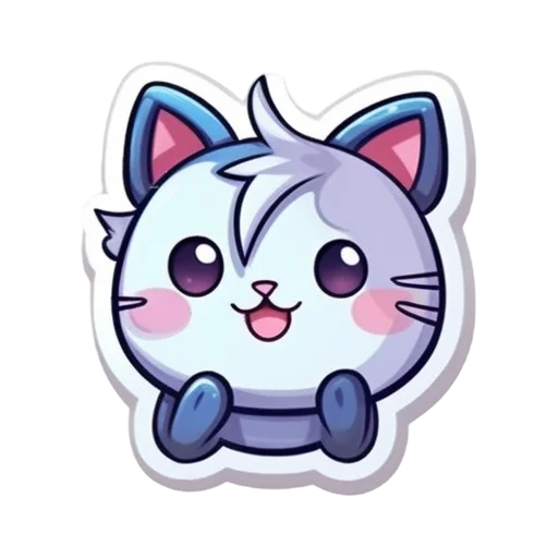 Sticker from the "Kittens" sticker pack