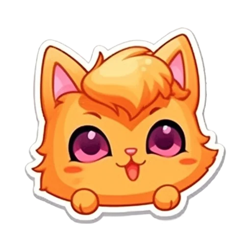 Sticker from the "Kittens" sticker pack