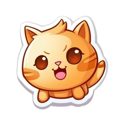 Sticker from the "Kittens" sticker pack