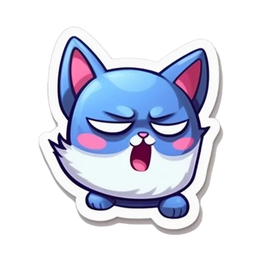 Sticker from the "Kittens" sticker pack