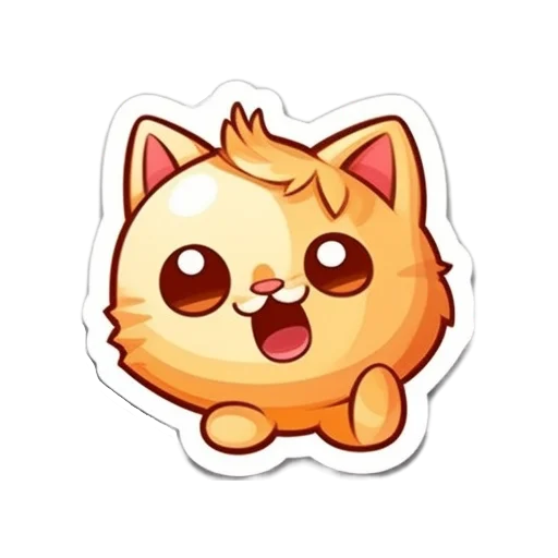 Sticker from the "Kittens" sticker pack