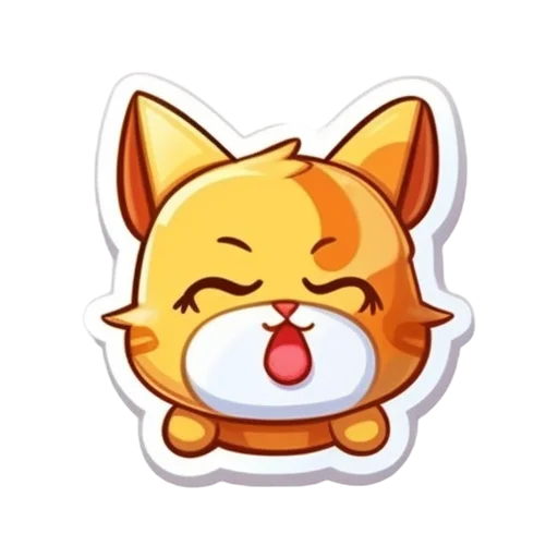 Sticker from the "Kittens" sticker pack