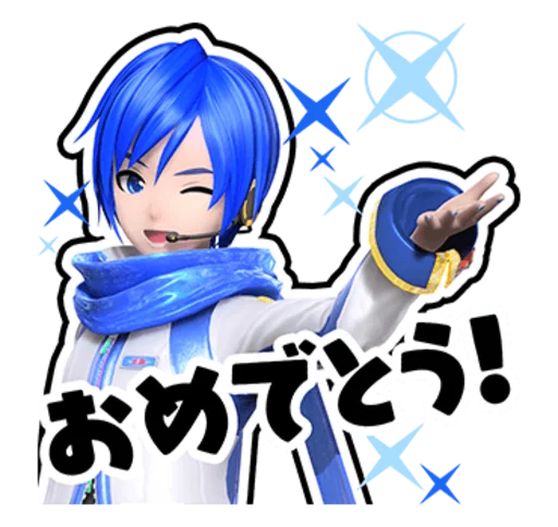 Sticker from the "Hatsune Miku: Project DIVA Future Tone" sticker pack