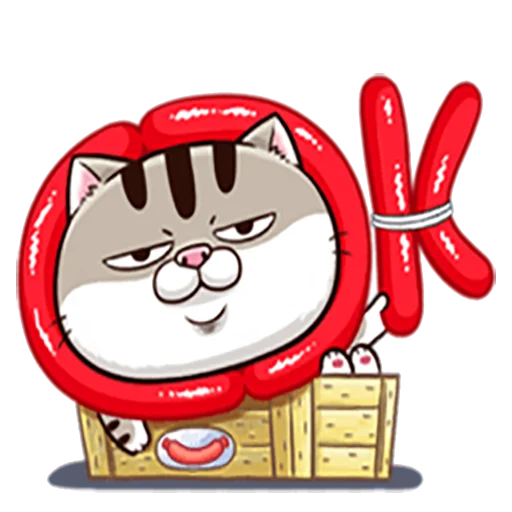 Sticker from the "Meoami" sticker pack