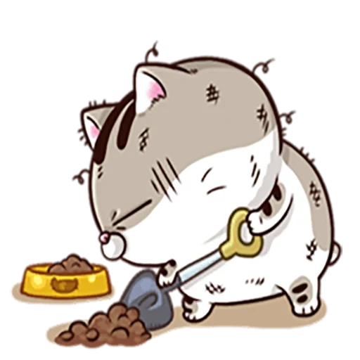 Sticker from the "Meoami" sticker pack