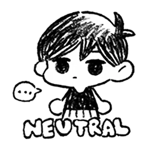 Sticker from the "i love omori sm" sticker pack