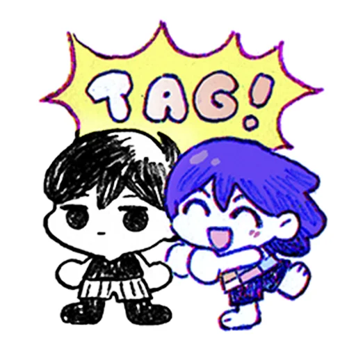 Sticker from the "i love omori sm" sticker pack