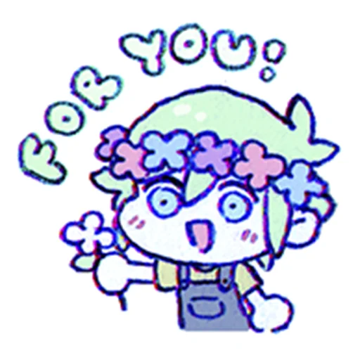 Sticker from the "i love omori sm" sticker pack