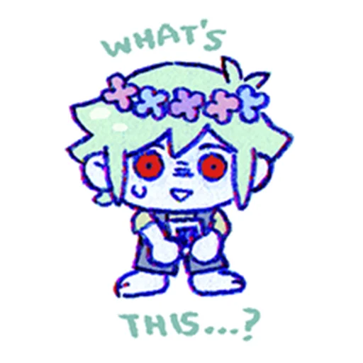 Sticker from the "i love omori sm" sticker pack