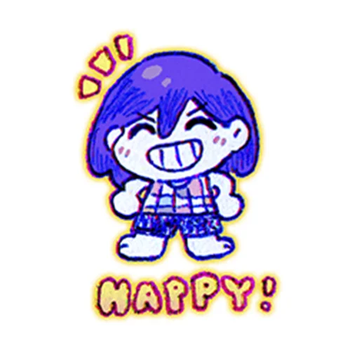 Sticker from the "i love omori sm" sticker pack