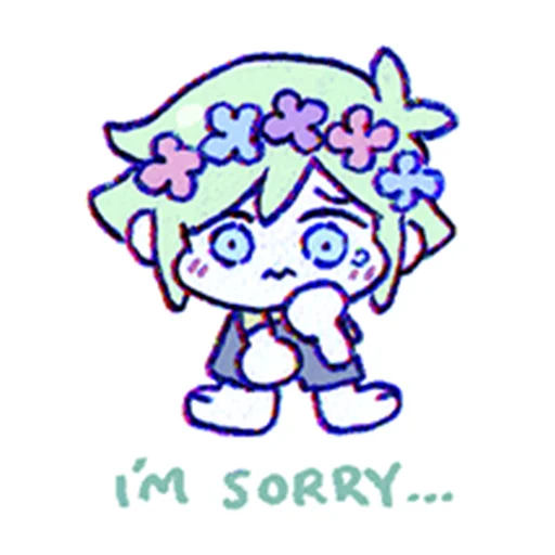 Sticker from the "i love omori sm" sticker pack