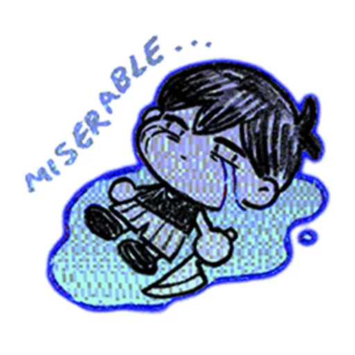 Sticker from the "i love omori sm" sticker pack