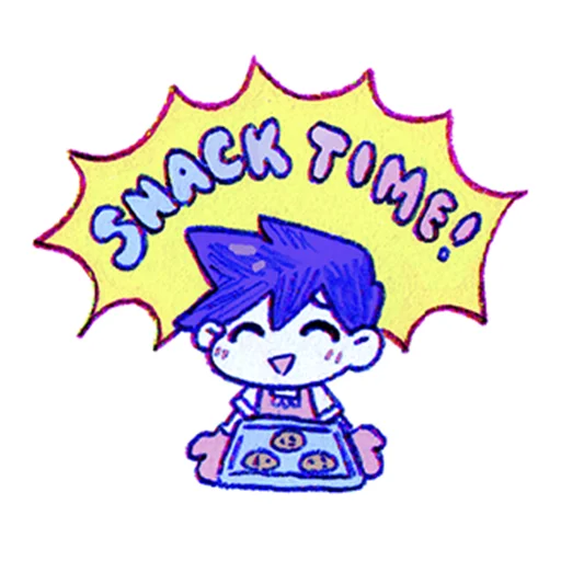 Sticker from the "i love omori sm" sticker pack