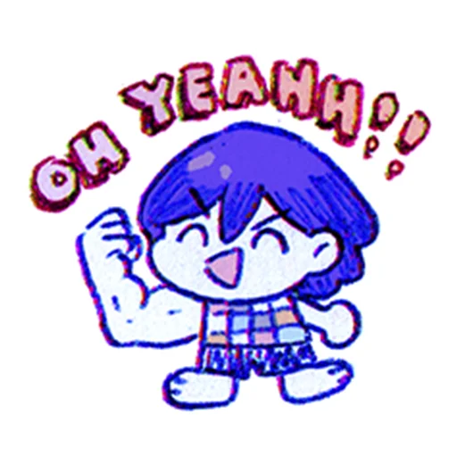 Sticker from the "i love omori sm" sticker pack